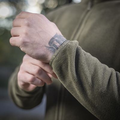 Kapuzenjacke mit Reißverschluss NORD Fleece Polartec® DARK OLIVE M-TAC 20467048 10
