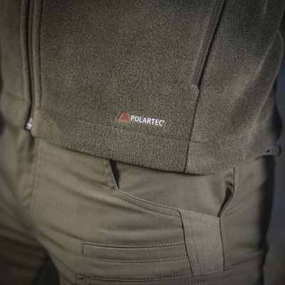 Kapuzenjacke mit Reißverschluss NORD Fleece Polartec® DARK OLIVE M-TAC 20467048 9