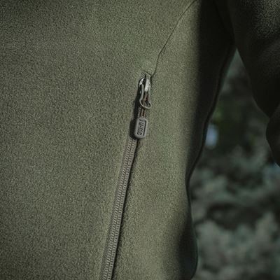 Kapuzenpullover mit Reißverschluss NORD Polartec® Fleece GRÜN M-TAC 20467064 6