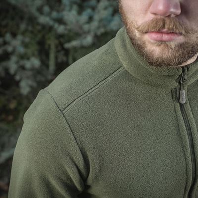 Kapuzenpullover mit Reißverschluss NORD Polartec® Fleece GRÜN M-TAC 20467064 4