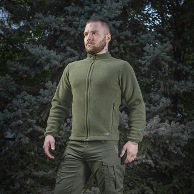 Kapuzenpullover mit Reißverschluss NORD Polartec® Fleece GRÜN M-TAC 20467064 3