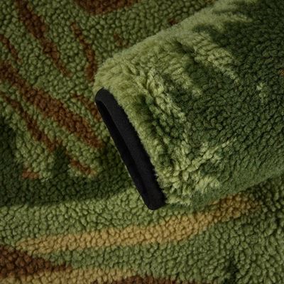 Sweatshirt mit Reißverschluss aus SHERPA-Fleece mit Karpaten-Motiv M-TAC 20564001 4