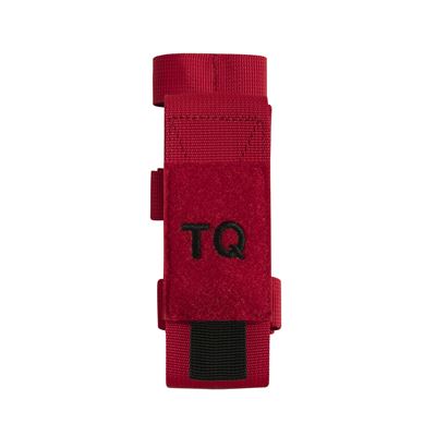 Pouch MOLLE TQ für Tourniquet und Scheere ROT