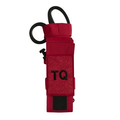 Pouch MOLLE TQ für Tourniquet und Scheere ROT