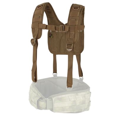 Harness Tragesystem MOLLE H-Form COYOTE BROWN