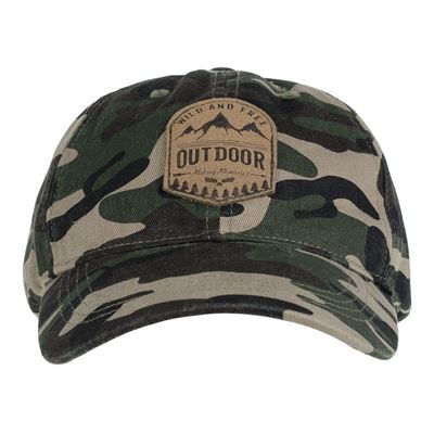 Cappy OUTDOOR vorgewaschenes CAMO