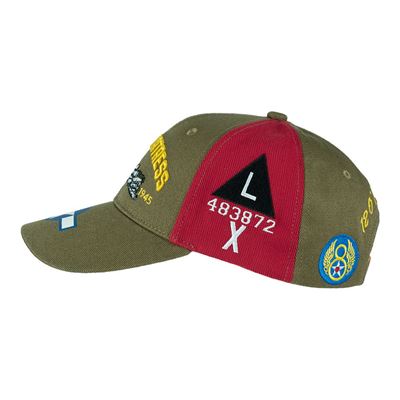 Baseballkappe B-17 GRÜN FOSTEX 215061 5