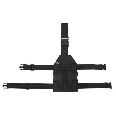 Drop Leg Rig Plattform MOLLE SCHWARZ