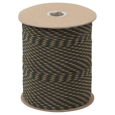 Schnur PARACORD Nylon 550LB auf Spule 300m 4mm WOODLAND