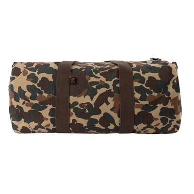 Umhängetasche ZYLINDER 48 x 23 cm Baumwolle FRED BEAR CAMO