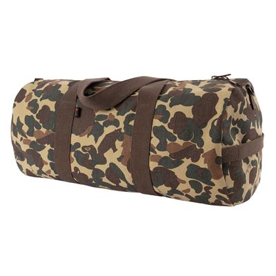 Umhängetasche ZYLINDER 48 x 23 cm Baumwolle FRED BEAR CAMO