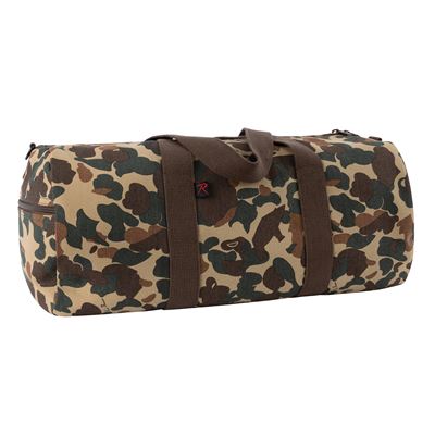 Umhängetasche ZYLINDER 48 x 23 cm Baumwolle FRED BEAR CAMO