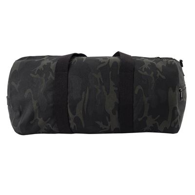 Umhängetasche ZYLINDER 48 x 23 cm Baumwolle MIDNIGHT BLACK CAMO