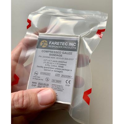 Gauze Kompressionsgaze FareTec Responder  2223040 2