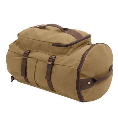 Tasche/Rucksack/Sack CONVERTIBLE 19" Leine BRAUN