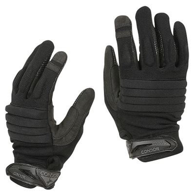 Handschuhe STRYKER gepolstert SCHWARZ