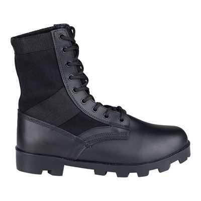 JUNGLE-Schuhe aus Leinen, SCHWARZ FOSTEX 231177-BLK 5