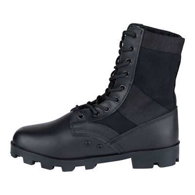 JUNGLE-Schuhe aus Leinen, SCHWARZ FOSTEX 231177-BLK 4