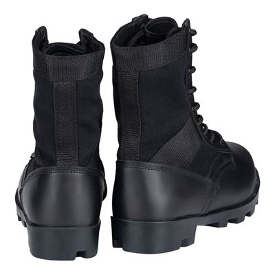 JUNGLE-Schuhe aus Leinen, SCHWARZ FOSTEX 231177-BLK 3