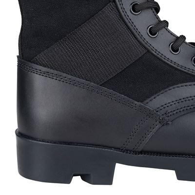 JUNGLE-Schuhe aus Leinen, SCHWARZ FOSTEX 231177-BLK 10