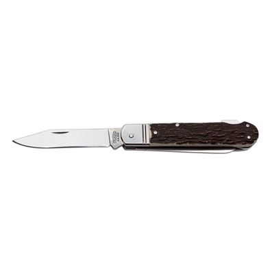 Klappmesser 232-XH-2 mit Geweihimitat EDELSTAHL mit Klingenarretierungen Plastikgriff MIKOV 232-XH-2 4
