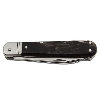 Klappmesser EDELSTAHL 3 KP mit Klingenarretierungen Griff aus BÜFFELHORNOVINA