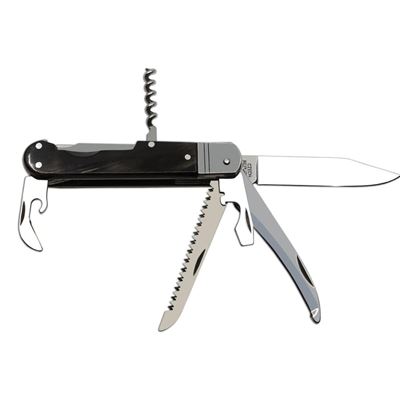 Klappmesser EDELSTAHL 6 KP mit Klingenarretierungen Griff aus BÜFFELHORNOVINA