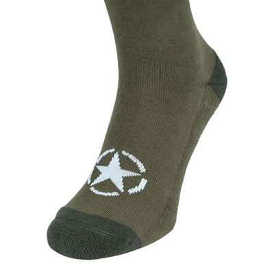 Socken US Army WWII GRÜN FOSTEX 233197 2