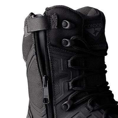Taktische Stiefel BRIGADE 8" mit Reißverschluss SCHWARZ CONDOR OUTDOOR 235010-002 2