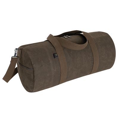 Umhängetasche WAXED DUFFLE BAG 24" BRAUN