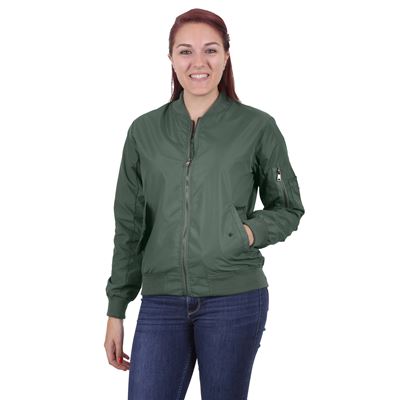 Damen Bomberjacke MA1 FLIGHT SAGE GREEN