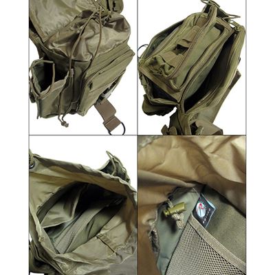 Crossbody Tasche taktisch ADVANCED GRÜN