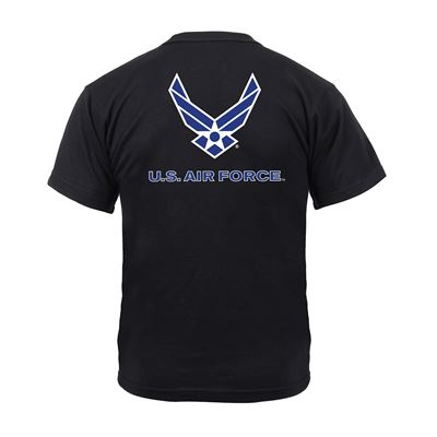 Tshirt AIR FORCE VETERAN Kurzarm SCHWARZ