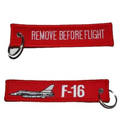 Schlüsselanhänger REMOVE BEFORE FLIGHT / F-16