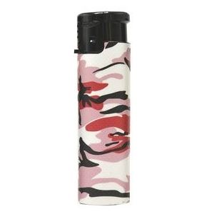 Ovaler Jet-Feuerzeug PINK CAMO