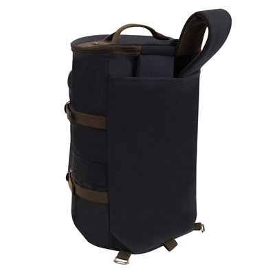 Tasche/Rucksack/vak CONVERTIBLE 19" Leine SCHWARZ/BRAUN