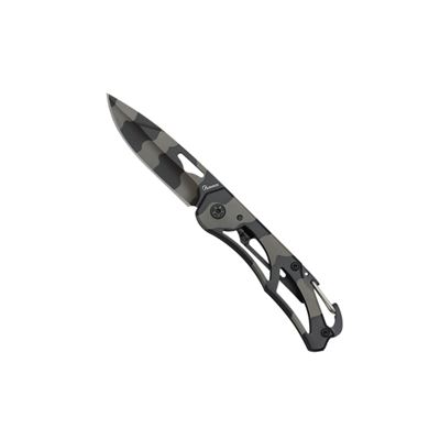 Klappmesser mit Karabiner URBAN CAMO
