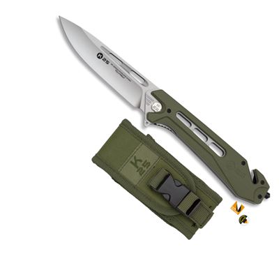 Klappmesser TACTICAL XL mit Etui GRÜN
