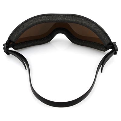 Taktische Brille EMERSON mit Helmhalterung BRAUNES Glas