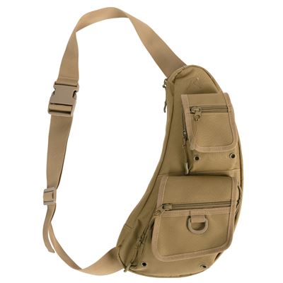 CROSSBODY Umhängetasche COYOTE BROWN