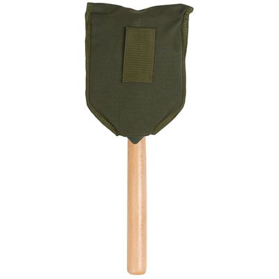 Klappspaten Holzstiel DELUXE 2-teilig MFH 27030 2