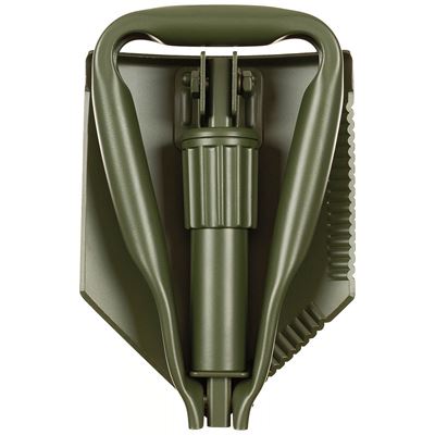 Klappspaten US 3-teilig extra stabil GRÜN MFH 27043 2