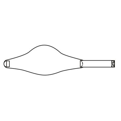 Taillengürtel GOPAS SCHWARZ