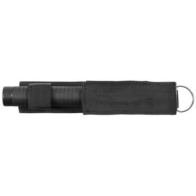 Teleskopischer Schlagstock CARBON 56cm mit Holster SCHWARZ