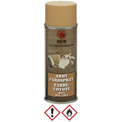 Farbe ARMY in Sprühdose 400 ml COYOTE MATT