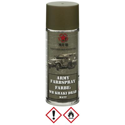Sprühfarbe ARMY 400ml MATT WH KHAKI DRAB