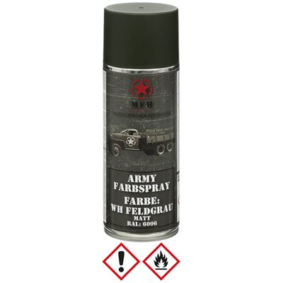 Farbe ARMY in Sprühdose 400 ml WH FELDGRAU