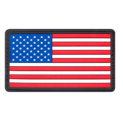 Patch Flagge USA Plastik BUNT