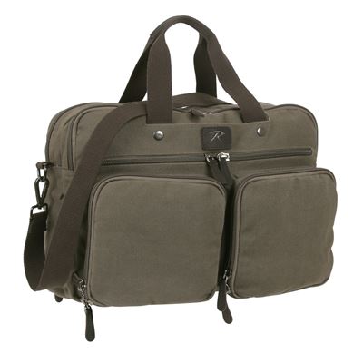 Tasche/Rucksack mehrzweck Leine BRIEFCASE GRÜN