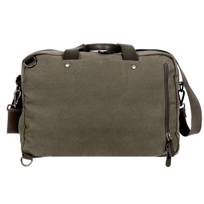 Tasche/Rucksack mehrzweck Leine BRIEFCASE GRÜN